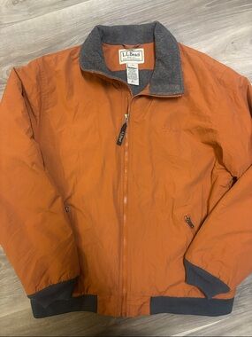 LL Bean Men’s Large Warm Up Jacket